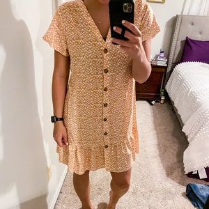 Yellow Summer Sun dress